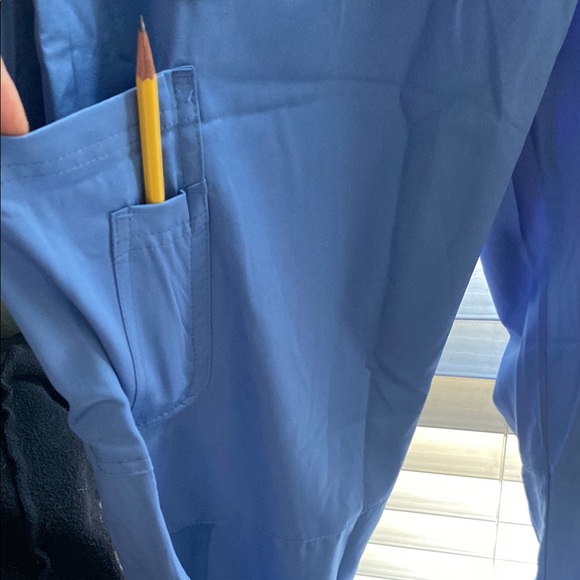 Blue Jogger Sweatpants with Elastic Waistband - Picture 9 of 15